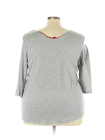 Lane Bryant Outlet 3/4 Sleeve Top (view 2)