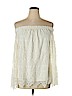 Apt. 9 100% Nylon Ivory 3/4 Sleeve Top Size XL - photo 1