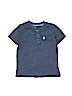 Carter's 100% Cotton Blue Short Sleeve Henley Size 4T - photo 1