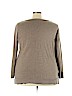 Jeanne Pierre 100% Cotton Tan Pullover Sweater Size 2X - photo 2