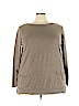 Jeanne Pierre 100% Cotton Tan Pullover Sweater Size 2X - photo 1