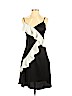 Aqua 100% Polyester Black Cocktail Dress Size XS - photo 1