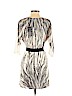 BCBGMAXAZRIA 100% Silk Ivory Casual Dress Size 0 - photo 2
