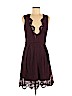 Charlotte Russe 100% Polyester Purple Cocktail Dress Size M - photo 1
