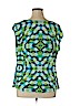 New Directions Blue Sleeveless Top Size XL - photo 2