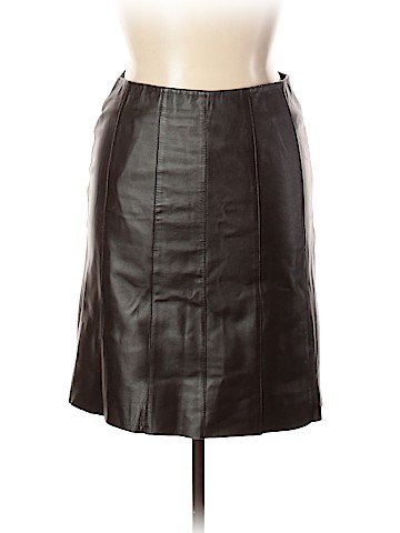 Kenar Leather Skirt (view 1)