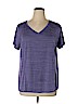 Livi Active 100% Polyester Purple Active T-Shirt Size XL - photo 1