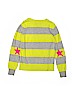 Gap Kids Stripes Stars Green Pullover Sweater Size 8 - photo 2