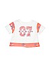 Mudd Girls Graphic Ivory Short Sleeve Top Size 10 - photo 1