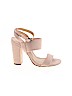 Just Fab Pink Heels Size 7 1/2 - photo 1