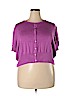 Jessica London 100% Cotton Purple Cardigan Size 26 - 28 - photo 1