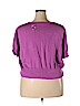 Jessica London 100% Cotton Purple Cardigan Size 26 - 28 - photo 2