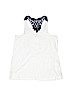 Justice White Sleeveless Top Size 10 - photo 2