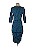 Ingrid + Isabel Blue Casual Dress Size S - photo 2