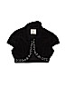 Justice Solid Black Jacket Size 18 - photo 1