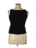 Chico's Black Sleeveless Silk Top Size XL (3) - photo 2