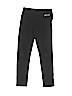 Justice Solid Black Active Pants Size 8 - photo 1