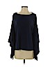 Saks Fifth Avenue Blue 3/4 Sleeve Top Size S (petite) - photo 1