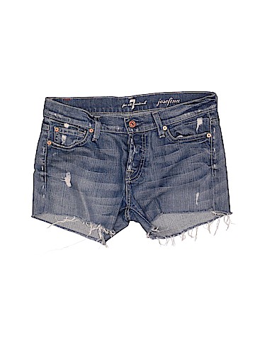 7 For All Mankind Denim Shorts (view 1)
