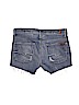 7 For All Mankind Blue Denim Shorts Size 25 waist - photo 2