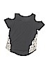 Mudd Girls Gray Short Sleeve Top Size 7 - 8 - photo 2