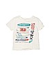 H&M 100% Cotton White Short Sleeve T-Shirt Size 4 - 6 - photo 1