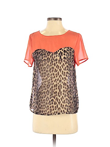 Topshop Short Sleeve Blouse (view 1)