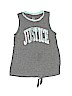 Justice Gray Active T-Shirt Size 8 - photo 1