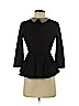 Shein Black 3/4 Sleeve Top Size S - photo 1