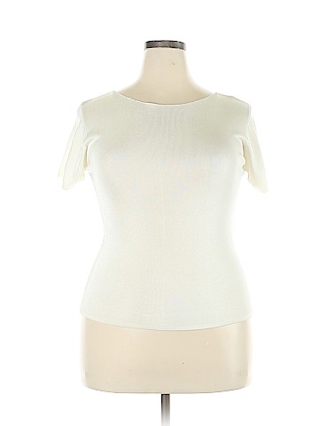 Linda Allard Ellen Tracy Short Sleeve Top (view 1)