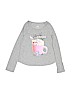 Justice Gray Long Sleeve Top Size 10 - photo 1