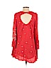 Free People 100% Rayon Red Casual Dress Size XS - photo 2