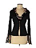 Alberto Makali 100% Polyester Black Cardigan Size M - photo 1