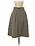 ISAAC 100% Wool Brown Wool Skirt Size 4 - photo 2