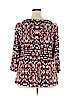 Jete Red 3/4 Sleeve Top Size 2X - photo 2