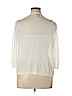 Worthington 100% Acrylic Ivory Cardigan Size 1X - photo 2