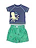 Carter's Blue Rash Guard 3-6 MO / 6 MO - photo 1