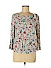 Ann Taylor LOFT Outlet White Long Sleeve Top Size M (petite) - photo 1