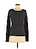 Aqua 100% Cashmere Gray Cashmere Pullover Sweater Size M - photo 1