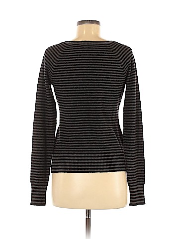 Aqua Cashmere Pullover Sweater (view 2)