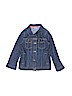 Carter's Solid Blue Denim Jacket Size 5 - photo 1