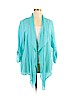 Ruby Rd. 100% Cotton Blue Kimono Size 1X - photo 1