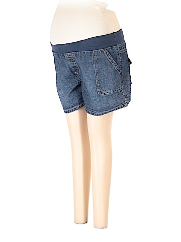 Announcements Maternity Denim Shorts (view 1)