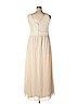 Speechless 100% Polyester Tan Cocktail Dress Size 17 - photo 2