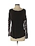 Bailey 44 Black Long Sleeve Top Size S - photo 1