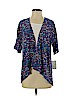 Lularoe 100% Polyester Blue Kimono Size 3 - photo 1