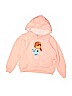 Earth Nymph 100% Cotton Pink Pullover Hoodie Size 6 - photo 1