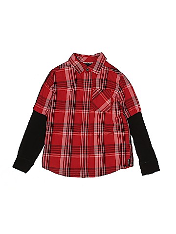 Tony Hawk Long Sleeve Button-Down Shirt (view 1)