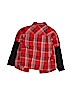 Tony Hawk Plaid Red Long Sleeve Button-Down Shirt Size 5 - 6 - photo 2