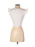 Club Monaco Ivory Short Sleeve Top Size S - photo 2